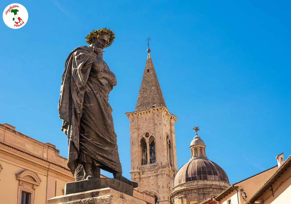 ovid statue in sulmona