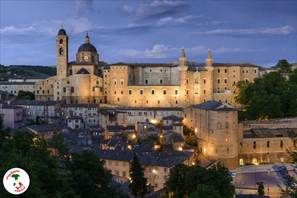 a view from urbino